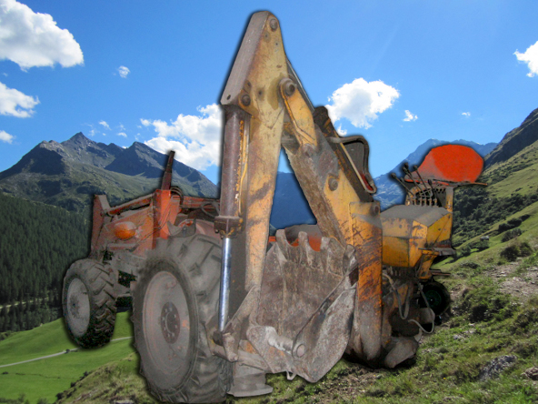 Unser erster Bagger Unser erster Bagger