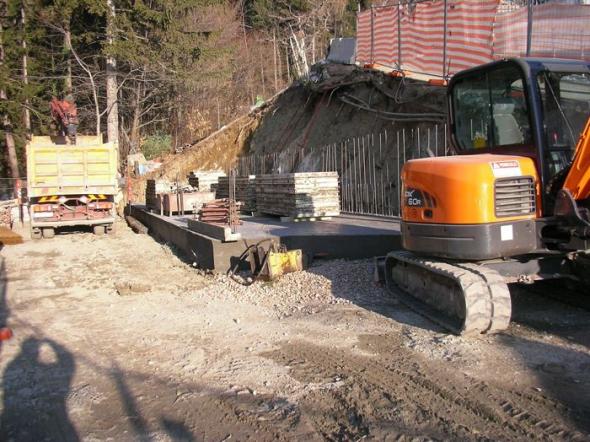 Bau von Garagen (Betonbau)