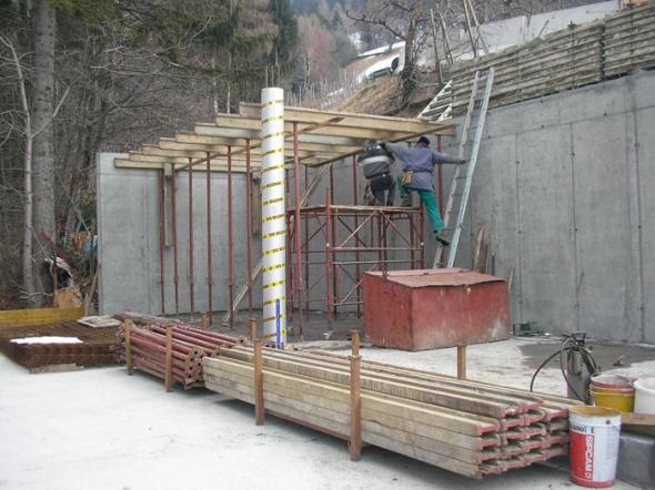Bau von Garagen (Betonbau)