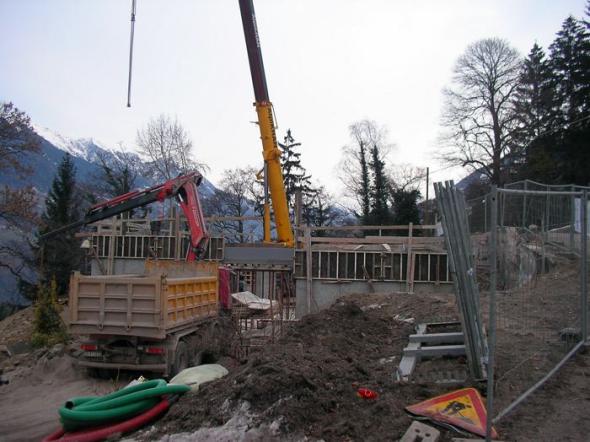Bau von Garagen (Betonbau)