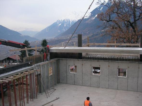 Costruzione di garage (costruzione in calcestruzzo)