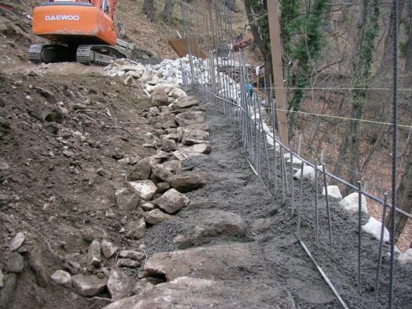 Costruzione di garage (costruzione in calcestruzzo)