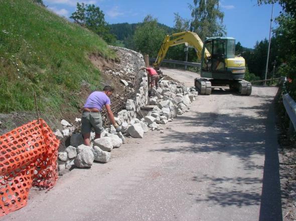 Edificazione di muri Geotex