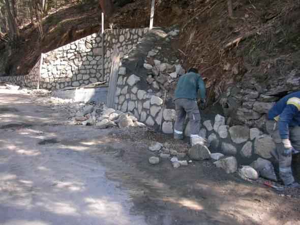 Lavori di lastricamento