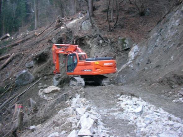 Verlegung von Leitungen