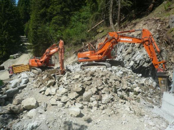 Costruzione strade